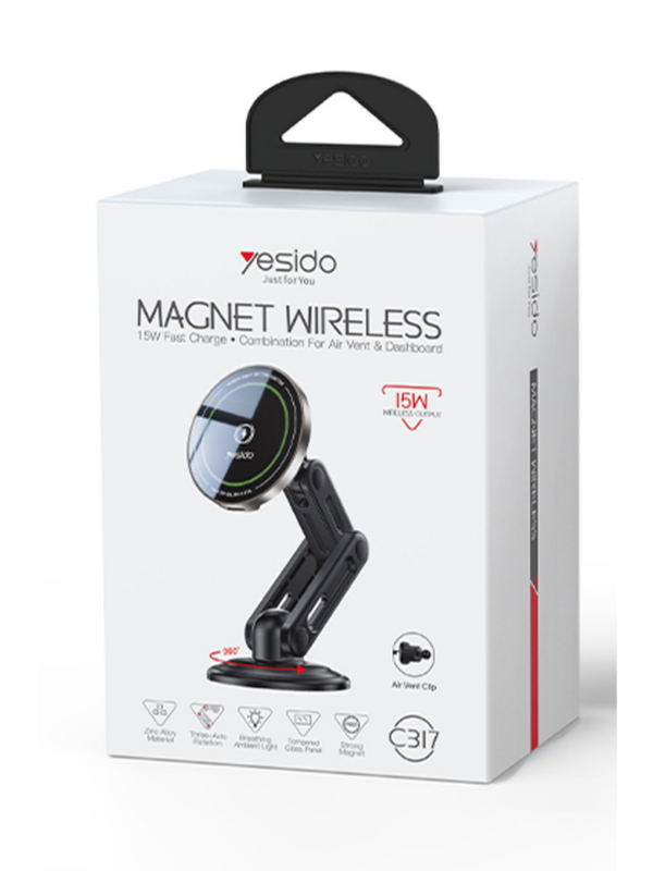 Magsafe 15W Kablosuz Şarj Destekli Telefon Standı