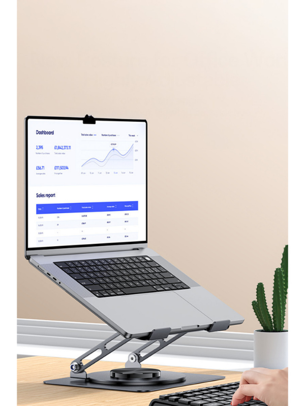 360 Derece Ayarlanabilir Masaüstü Laptop Standı